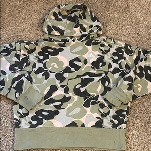 ⭐️ 3/$20 Adidas girls hoodie flowers 10-12 medium